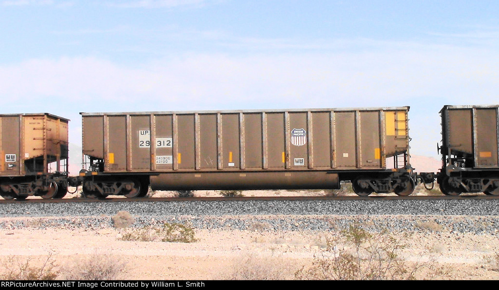 EB Unit Empty Open Hopper Frt at Erie NV -21